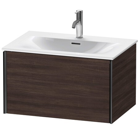Duravit Xviu Wall-Mounted Vanity Unit Chestnut Dark XV40330B253